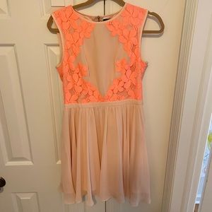 Ted Baker size 2 pink dress